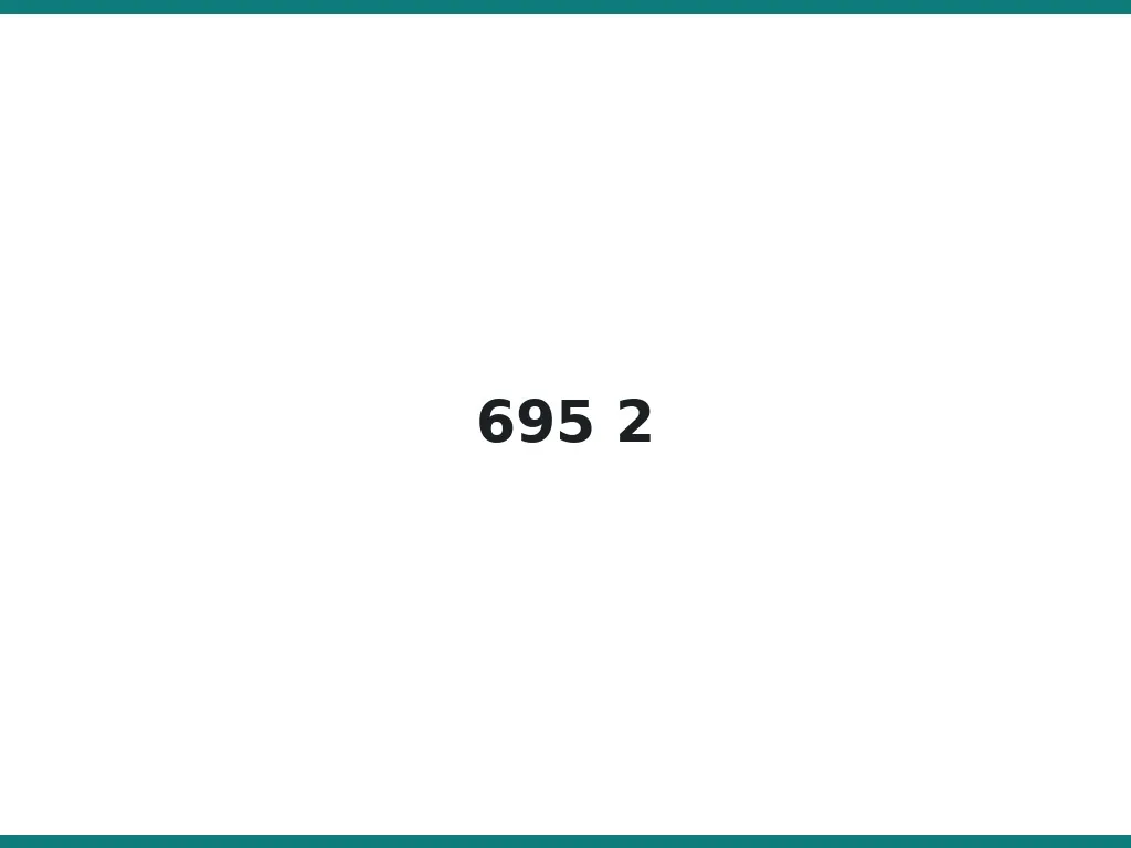 695 2